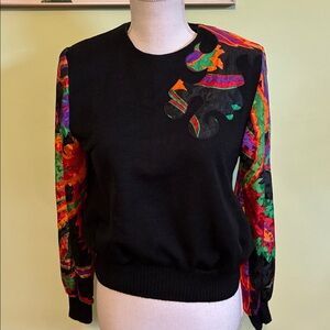 Vintage 1980s Gianna top in EUC